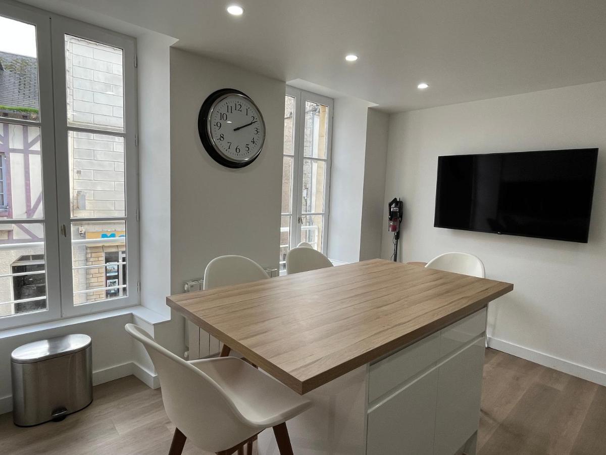 Bella, Joli Appt Renove Dans Le Bourg Apartment Ouistreham Bagian luar foto
