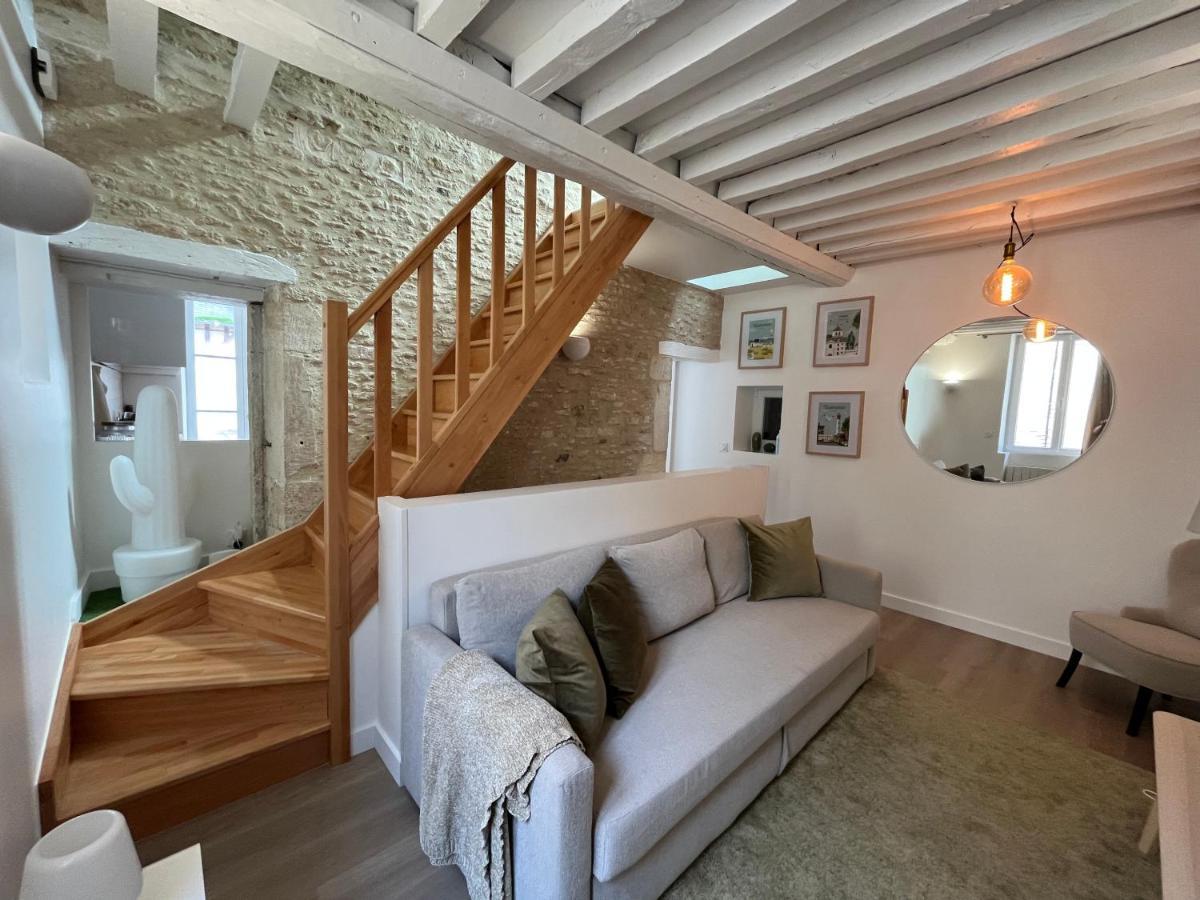 Bella, Joli Appt Renove Dans Le Bourg Apartment Ouistreham Bagian luar foto