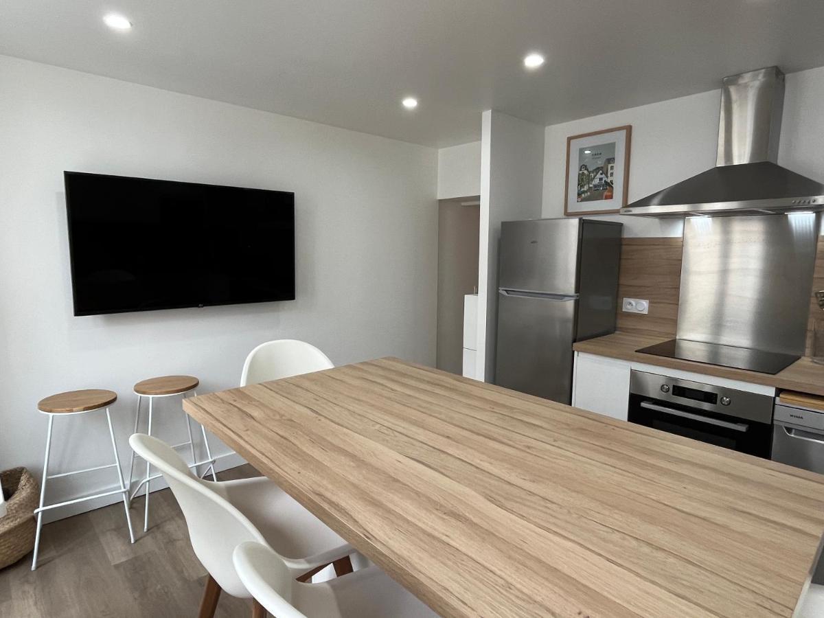 Bella, Joli Appt Renove Dans Le Bourg Apartment Ouistreham Bagian luar foto