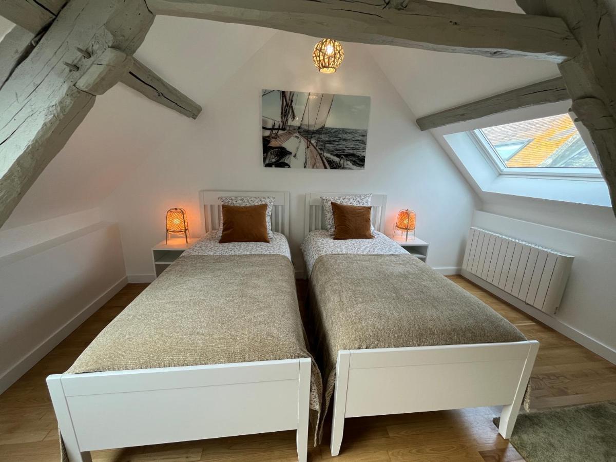 Bella, Joli Appt Renove Dans Le Bourg Apartment Ouistreham Bagian luar foto
